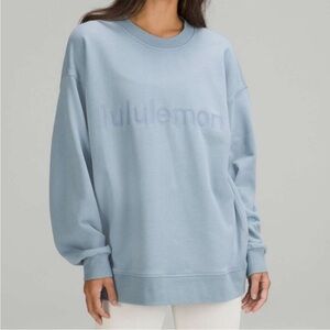 Lululemon Blue Sweatshirt